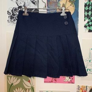 y2k pleated skirt